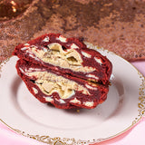 Red Velvet White Nutella Cookie
