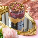 Dubai Raspberry Dupe Cake Jar